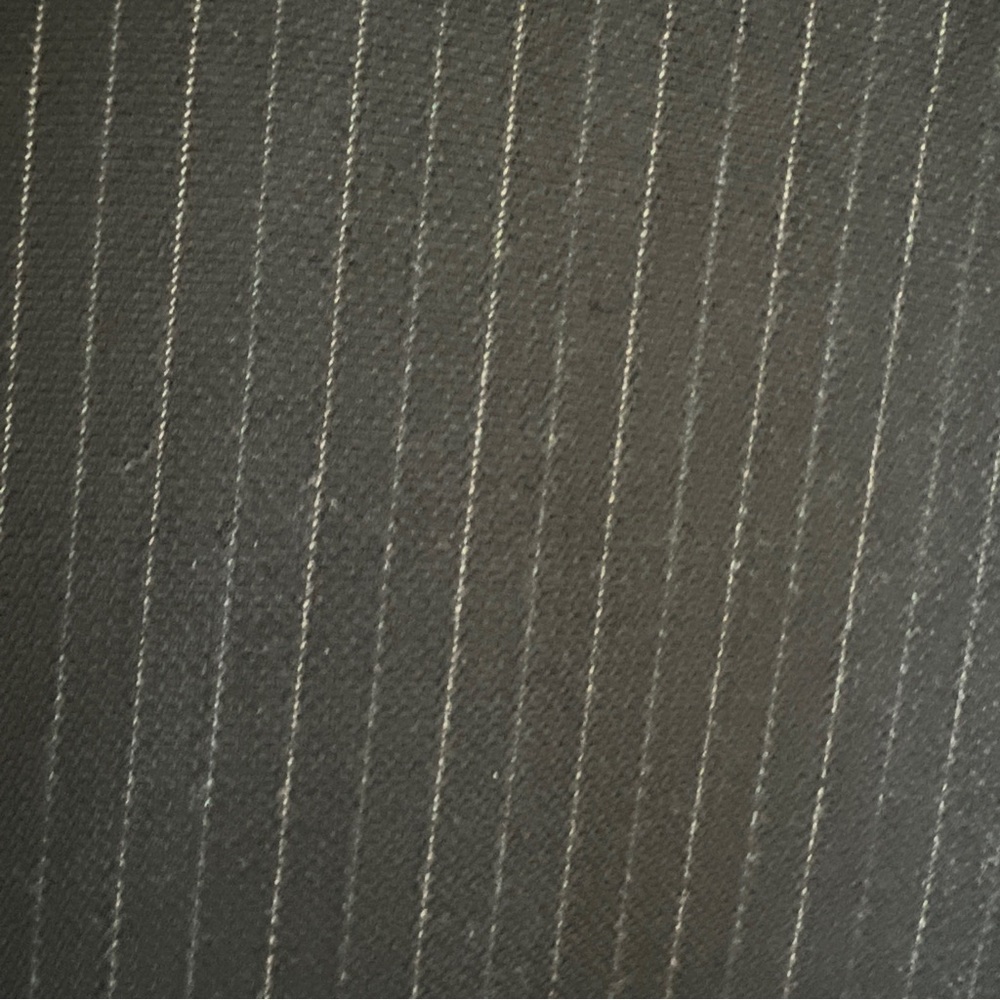 Burberry London United Blazer 100% Wool 48R Pinstripes Black Model HBS40 - Picture 4 of 11